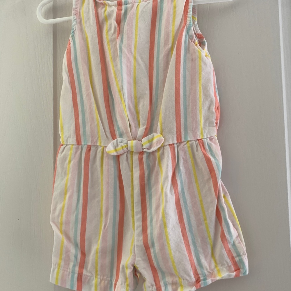 Carter’s 12 months striped romper